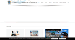 Desktop Screenshot of nauticoguimar.com